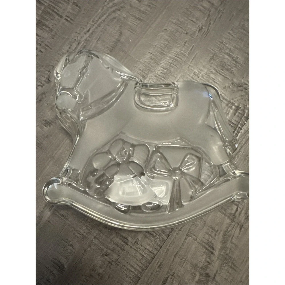 Mikasa Rocking Horse S3000 Crystal Bowl 7.5